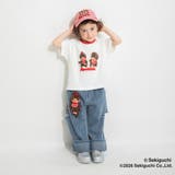 【モンチッチ】リンガー半袖Tシャツ | ブランシェス | 詳細画像4 