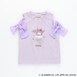 【サンリオキャラクターズ】シフォン肩あきトップス Tシャツ ハローキティ | ブランシェス | 詳細画像34