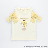 【サンリオキャラクターズ】シフォン肩あきトップス Tシャツ ハローキティ | ブランシェス | 詳細画像8
