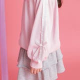 【サンリオキャラクターズ】マイメロディ＆クロミ袖レーストレーナー メロクロ 女の… | ブランシェス | 詳細画像7 