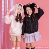 【サンリオキャラクターズ】マイメロディ&クロミフードパーカー メロクロ 女の子 | ブランシェス | 詳細画像3