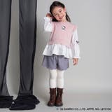 【サンリオキャラクターズ】ハローキティレイヤード風チュニック 女の子 モノトーン | ブランシェス | 詳細画像3 