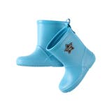 サックス | 星ワッペン付きレインブーツ 子供服 キッズ | ブランシェス