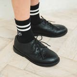 ブラック | 【キメ服】プレーントゥシューズ 子供服 キッズ | ブランシェス