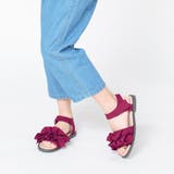 ローズピンク | フリルサンダル 子供服 キッズ | ブランシェス