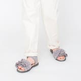 グレー | フリルサンダル 子供服 キッズ | ブランシェス