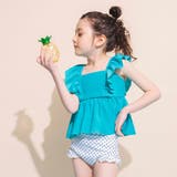 エメラルドグリーン | 【水着】タンキニ 子供服 キッズ | ブランシェス