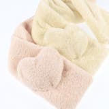 ハート型フェイクファーマフラー | ブランシェス | 詳細画像13 