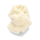 ハート型フェイクファーマフラー | ブランシェス | 詳細画像2 