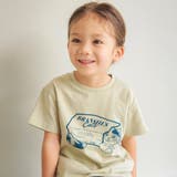 ベージュ | 【Cat’s ISSUE】グラフィック半袖Tシャツ | ブランシェス