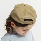 ベージュ | バックロゴ刺しゅうキャップ | ブランシェス