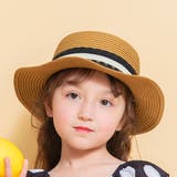 ブラウン | リボン付ペーパーハット | ブランシェス