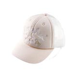 ピンク | ロゴ/リボン刺繍メッシュキャップ | ブランシェス