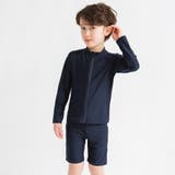 【WEB限定/スクール水着】長袖ラッシュガード | ブランシェス | 詳細画像6