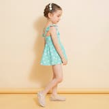 【水着】リボンアクセント総柄 ワンピース | ブランシェス | 詳細画像4 