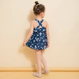 【水着】サンドレス風総柄 ワンピース/花柄/ギンガム チェック | ブランシェス | 詳細画像17 