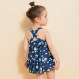 【水着】サンドレス風総柄 ワンピース/花柄/ギンガム チェック | ブランシェス | 詳細画像18 