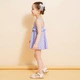 【水着】サンドレス風総柄 ワンピース/花柄/ギンガム チェック | ブランシェス | 詳細画像23 