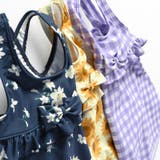 【水着】サンドレス風総柄 ワンピース/花柄/ギンガム チェック | ブランシェス | 詳細画像6 