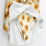 【水着】サンドレス風総柄 ワンピース/花柄/ギンガム チェック | ブランシェス | 詳細画像8 