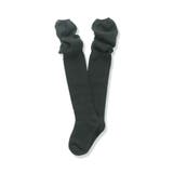 チャコールグレー | シアー切替ハイソックス | ブランシェス