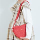 レッド | ハートキルティングショルダーバッグ | ブランシェス