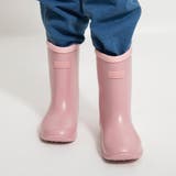 ピンク | キッズ ワッペン付きレインブーツ | ブランシェス