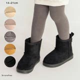 フェイク ムートン ブーツ/女の子/21cm/キッズ/リボン | ブランシェス | 詳細画像1 