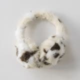 オフホワイト | アニマル柄耳あて | ブランシェス