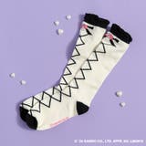 ワンポイント刺しゅうハイソックス マイメロ クロミ | ブランシェス | 詳細画像1 