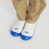 ブルー | ワンポイント刺しゅう上履き | ブランシェス