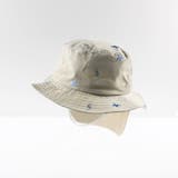 日よけ付き刺しゅうハット | ブランシェス | 詳細画像8 