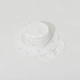 アイボリー | 日よけ付き刺しゅうハット | ブランシェス