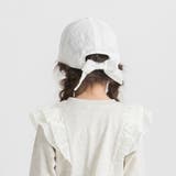 カットワークレースリボンキャップ | ブランシェス | 詳細画像5 