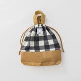 ベージュ | 持ち手付き巾着/シューズバッグ/上履き 入れ/シューズ/通学/通園/バッグ | ブランシェス