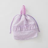 フリル シューズバッグ持ち手付き巾着 レッスンバッグ | ブランシェス | 詳細画像3 