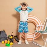 【水着 / SWIM】長袖ラッシュガード&サーフパンツセット | ブランシェス | 詳細画像3