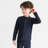 ネイビーブルー | 【スクール水着/SWIM】長袖ラッシュガード | ブランシェス