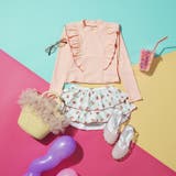 【水着 / SWIM / WEB限定】長袖ラッシュガード&スカパン2点セット | ブランシェス | 詳細画像18