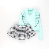 【水着 / SWIM / WEB限定】長袖ラッシュガード&スカパン2点セット | ブランシェス | 詳細画像2