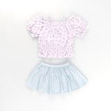 【水着 / SWIM】パフスリーブタンキニ | ブランシェス | 詳細画像9