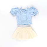 ブルー | 【水着 / SWIM】パフスリーブタンキニ | ブランシェス