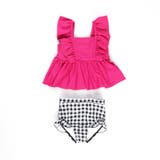 【水着 / SWIM】フリルタンキニ | ブランシェス | 詳細画像11