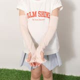 【接触冷感】リボンプリントフリルアームカバー 日焼け対策 熱中症予防 | ブランシェス | 詳細画像3