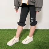 【接触冷感/UVケア】リボンプリントフリル7分丈レギンス | ブランシェス | 詳細画像9