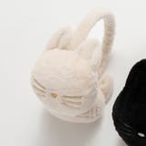 ねこモチーフ耳あて イヤーマフラー 女の子 通園 通学 冬 防寒 | ブランシェス | 詳細画像2 