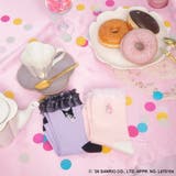 【サンリオキャラクターズ】ワンポイント刺繍 チュールフリルソックス メロクロ | ブランシェス | 詳細画像3