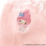 【サンリオキャラクターズ】ワンポイント刺繍 チュールフリルソックス メロクロ | ブランシェス | 詳細画像6