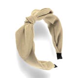 ベージュ | リボンカチューシャ | ブランシェス