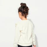 【WEB限定/DRC】フリルつき綿100％トレーナー スウェット | ブランシェス | 詳細画像4 